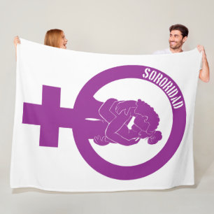 Sistermedbilens blanket fleecefilt