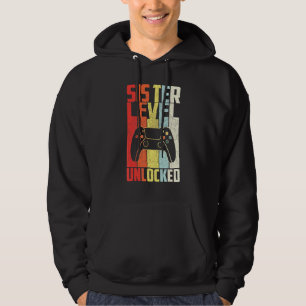 Sisternivå olåst för att vara systernivå upp till hoodie