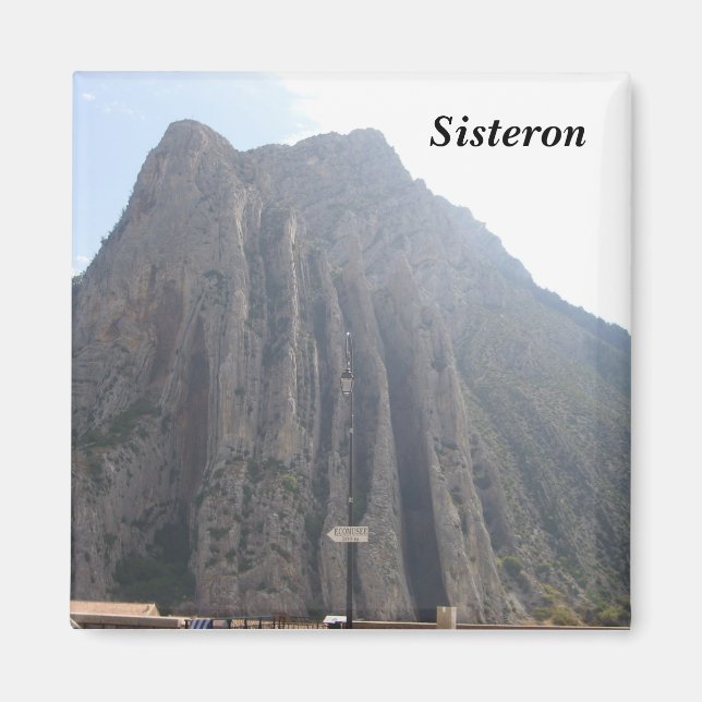 Sisteron - magnet (Framsidan)