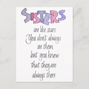 Sisters är som Stars Vykort