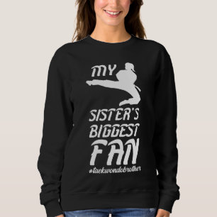 Sisters Biggest Fläkt Taekwondo Brother Proud Taek T Shirt