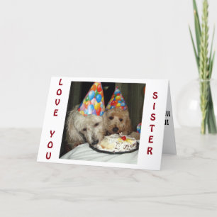SISTERS BIRTHDAY-ÅTERKOMMER ALLT VI HAR DELAT! KORT