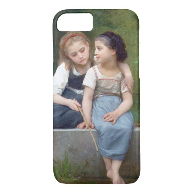 Sisters, Bouguereau Case-Mate iPhone Skal (Baksida)