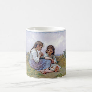 Sisters, Bouguereau Kaffemugg