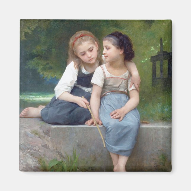 Sisters, Bouguereau Magnet (Framsidan)