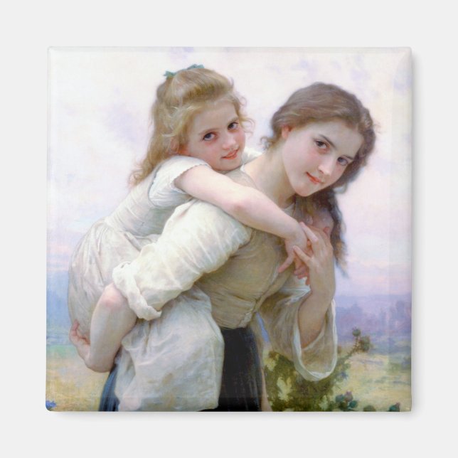 Sisters, Bouguereau Magnet (Framsidan)