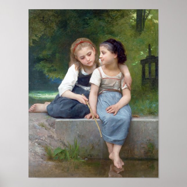 Sisters, Bouguereau Poster (Framsidan)