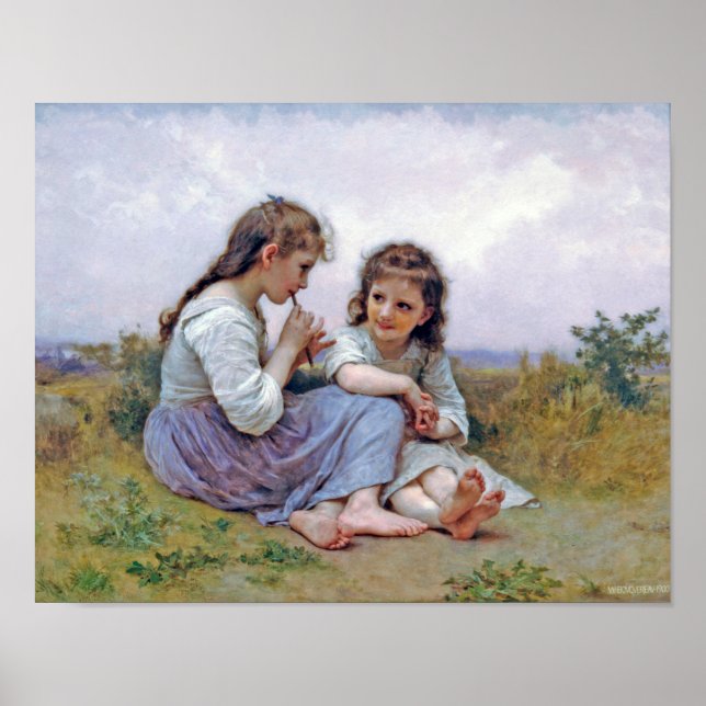 Sisters, Bouguereau Poster (Framsidan)