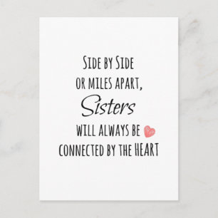 Sisters-citat Vykort