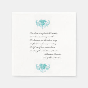 Sisters cocktail napkin pappersservett