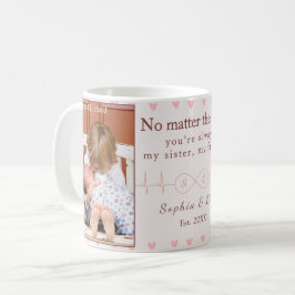 Sisters Custom Photo Mug – Personalized Gift Kaffemugg