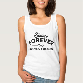 Sisters Forever Linne Med Racerback