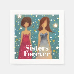 Sisters Forever Pappersservett