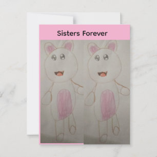 Sisters Forever Vykort