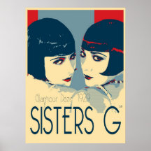 Sisters G - 1920's Mode Poster