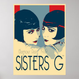 Sisters G - 1920's Mode Poster
