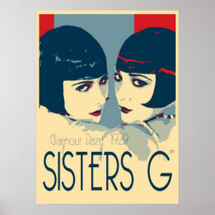 Sisters G - 1920's Mode Poster