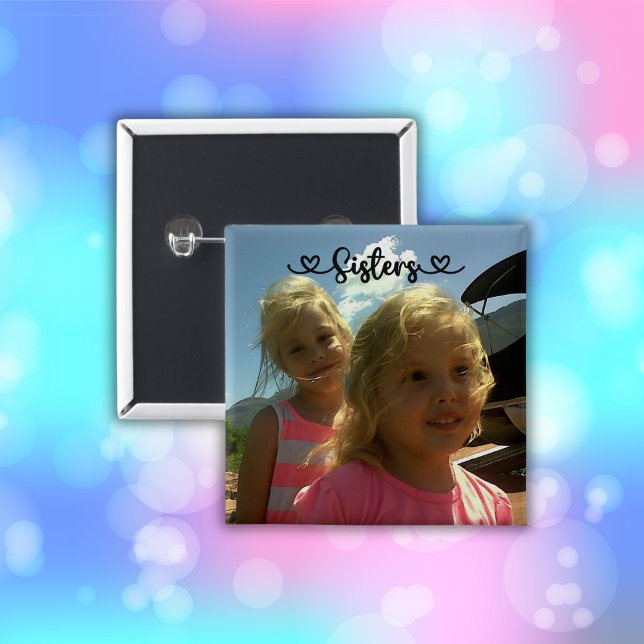 Sisters gör de bästa vänner | knapp (Skapare uppladdad)