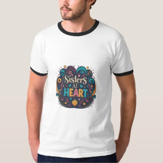 Sisters i hjärtat t shirt