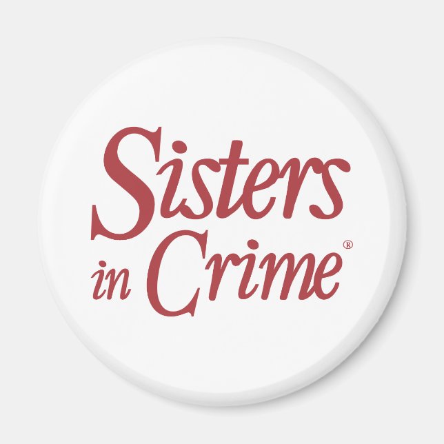 Sisters in Crime Magnet in Red (Framsidan)