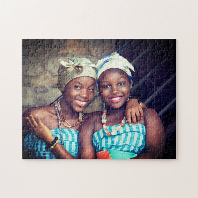 Sisters Jigszawa Puzzle Pussel (Horisontell)