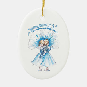 Sisters jul Ornamet av Heather Fransk Henry Julgransprydnad Keramik
