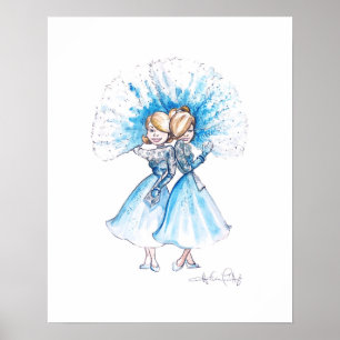 Sisters, konst av Heather Fransk Henry Poster