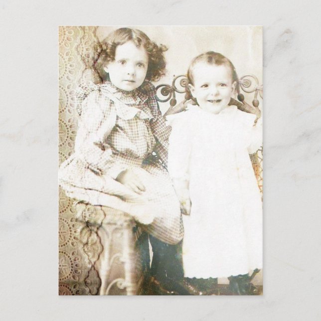 Sisters och Snöre Vykort (Framsida)