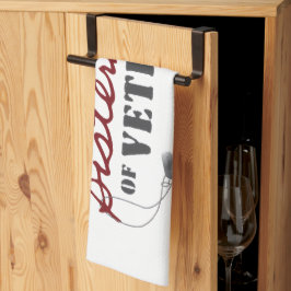 Sisters of Veterans Military Pride Design Kökshandduk