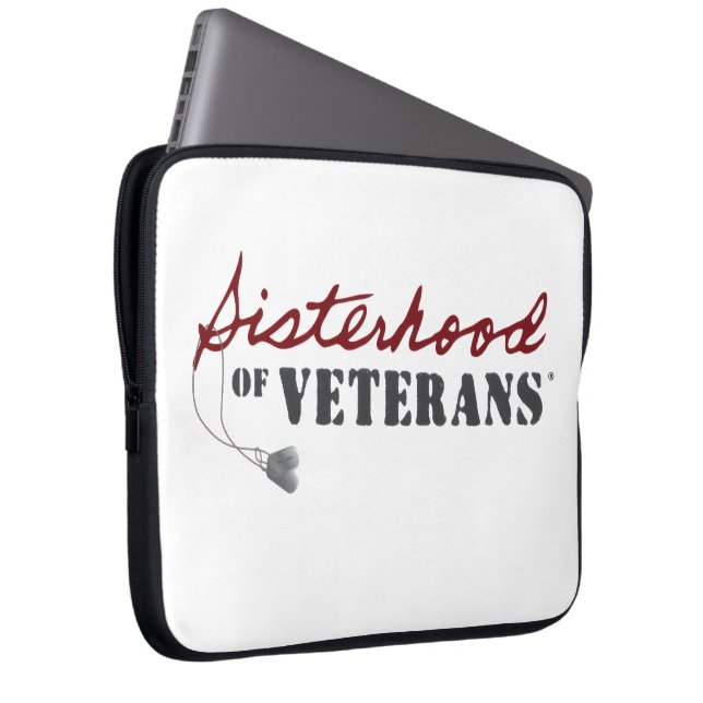 Sisters of Veterans Military Pride Design Laptop Fodral (Framsidan Höger)