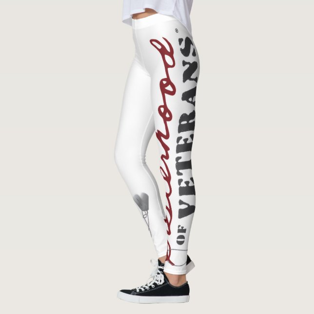 Sisters of Veterans Military Pride Design Leggings (Vänster)