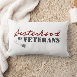 Sisters of Veterans Military Pride Design Lumbarkudde
