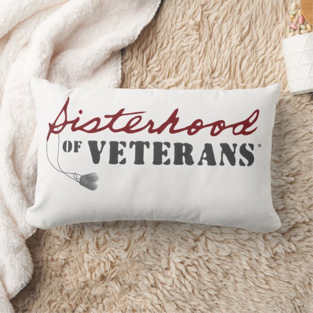Sisters of Veterans Military Pride Design Lumbarkudde (Filt)