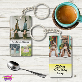 Sisters Photo Collage with Names, Best Therapy