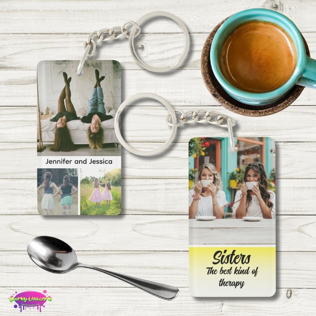 Sisters Photo Collage with Names, Best Therapy (Skapare uppladdad)