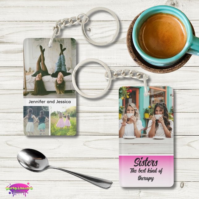 Sisters Photo Collage with Names, Best Therapy (Skapare uppladdad)