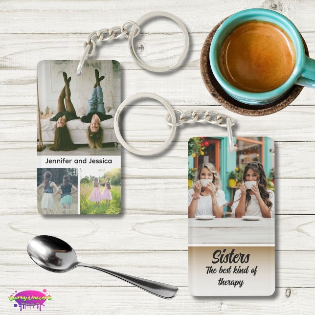 Sisters Photo Collage with Names, Best Therapy (Skapare uppladdad)