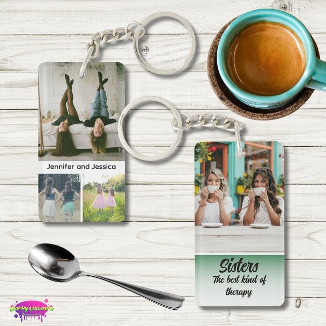 Sisters Photo Collage with Names, Best Therapy (Skapare uppladdad)