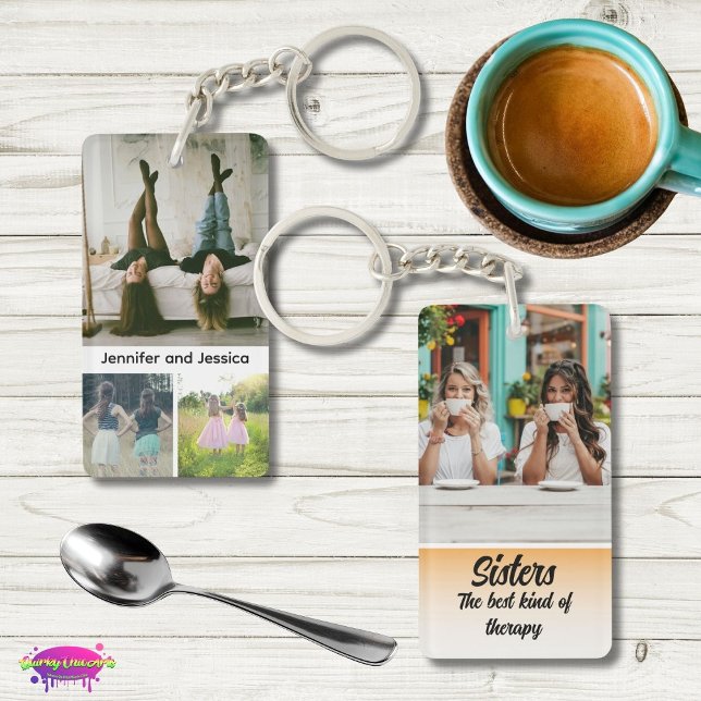 Sisters Photo Collage with Names, Best Therapy (Skapare uppladdad)