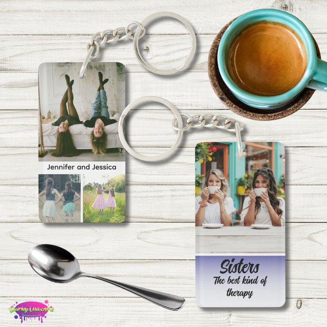 Sisters Photo Collage with Names, Best Therapy (Skapare uppladdad)