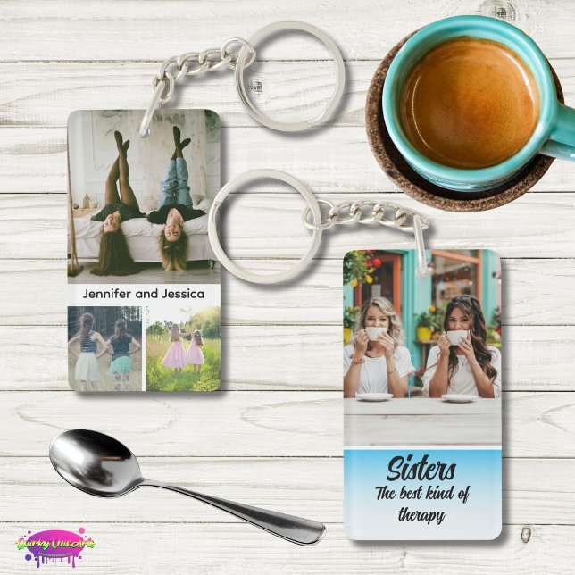 Sisters Photo Collage with Names, Best Therapy (Skapare uppladdad)