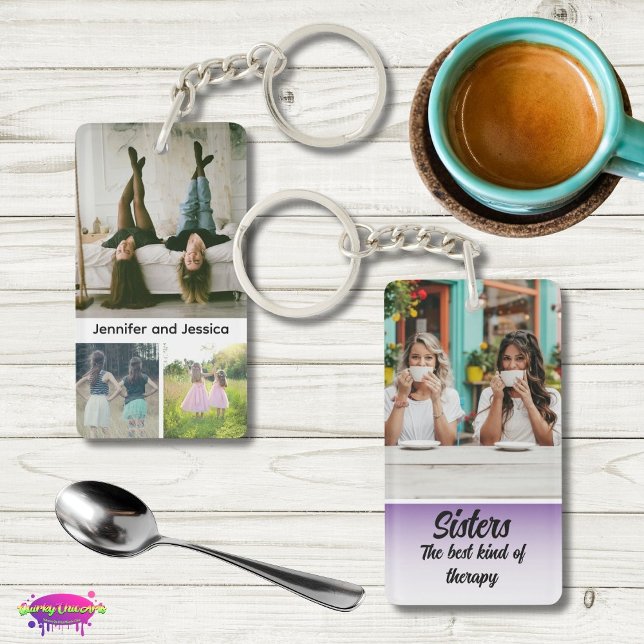 Sisters Photo Collage with Names, Best Therapy (Skapare uppladdad)