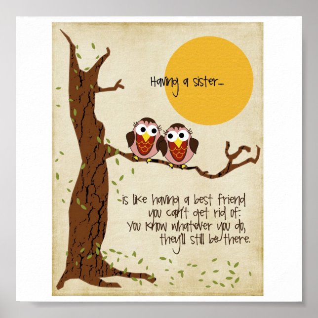 Sisters Poster (Framsidan)