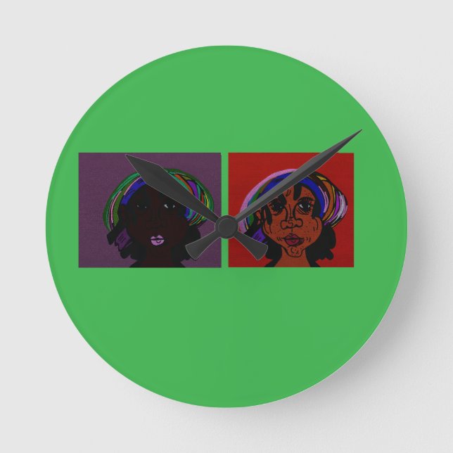 Sisters Rund Klocka (Framsida)