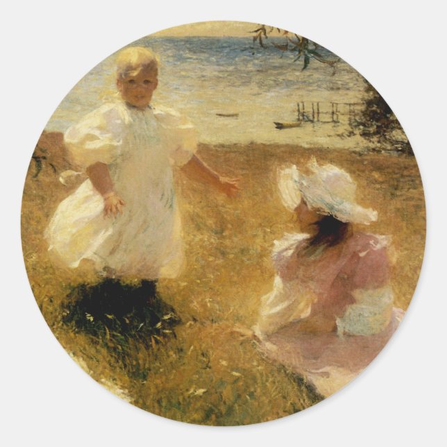 Sisters Runt Klistermärke (Framsida)