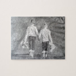 Sisters teckning pussel