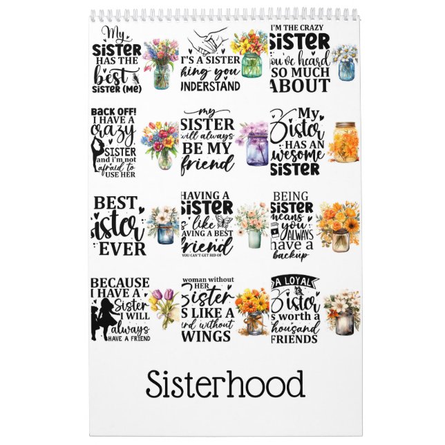 Sisterskap Kalender (Omslag)