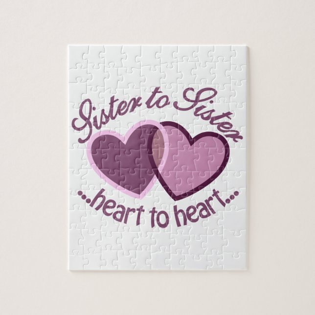 SisterTo syster Pussel (Vertikal)