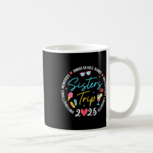 Sistes resa 2025 Minnen Tjejers Vänner Resa Semest Kaffemugg