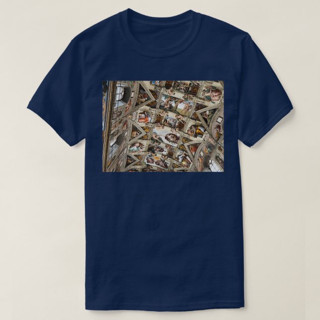 Sistine Chapel Art T Shirt (Design framsida)